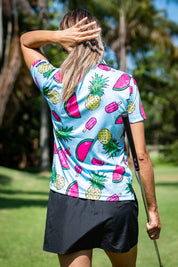 CA Ladies Funky Golf Shirt | Tropical Dream