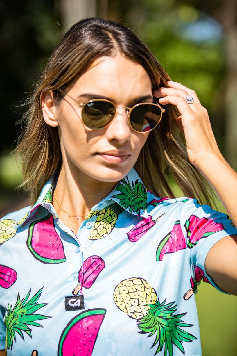 CA Ladies Funky Golf Shirt | Tropical Dream