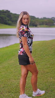CA Ladies Funky Golf Shirt | Wild Paws