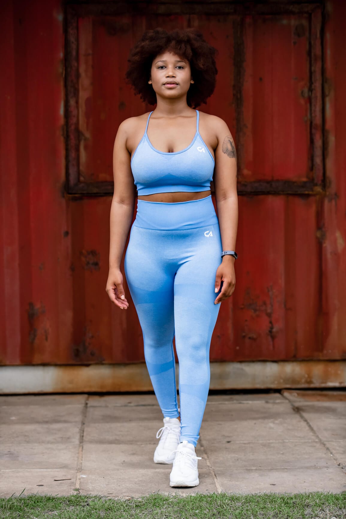 Baby blue seamless best sale leggings