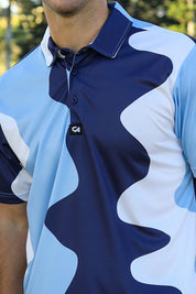 CA Funky Golf Shirt | Santorini Swing