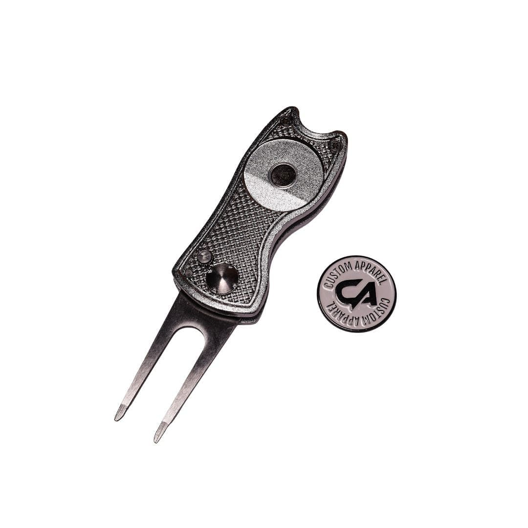 CA Pitch Repairer Ball Marker | Silver