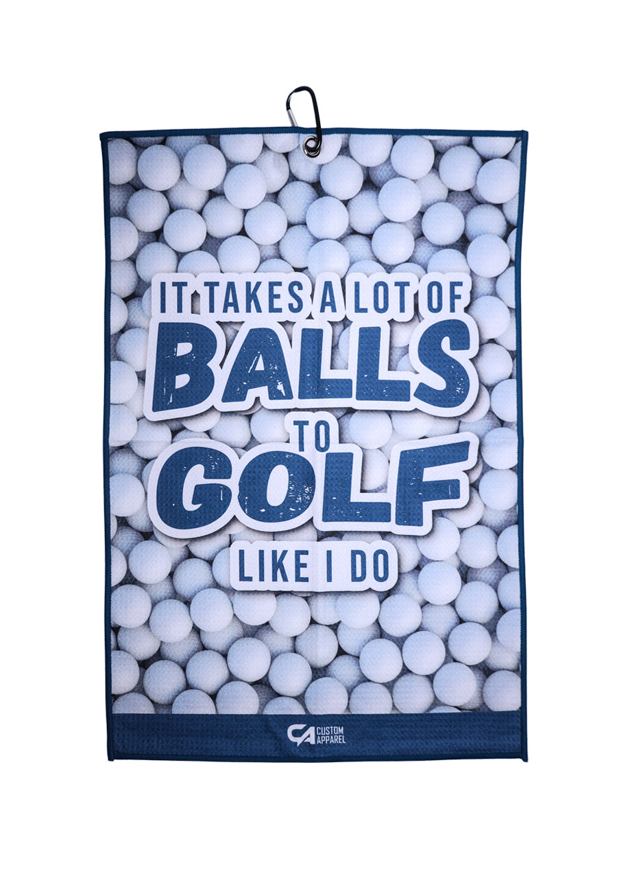 CA Waffle Golf Towels | A Lot Of Balls