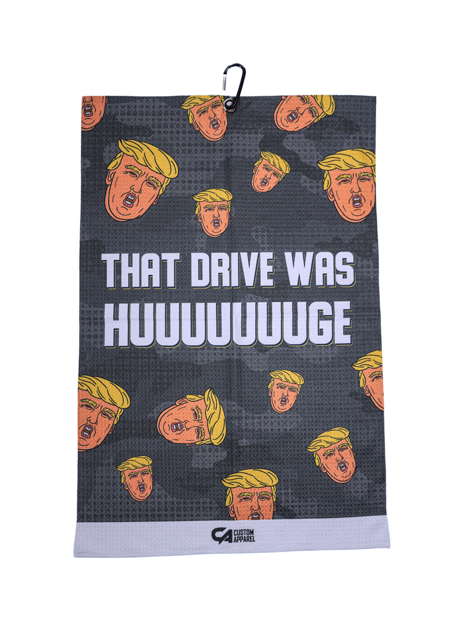 CA Waffle Golf Towels | Huge Drive