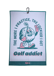 CA Waffle Golf Towels | Golf Addict