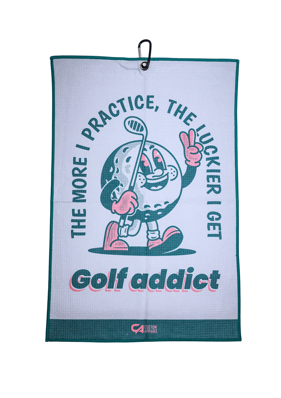 CA Waffle Golf Towels | Golf Addict