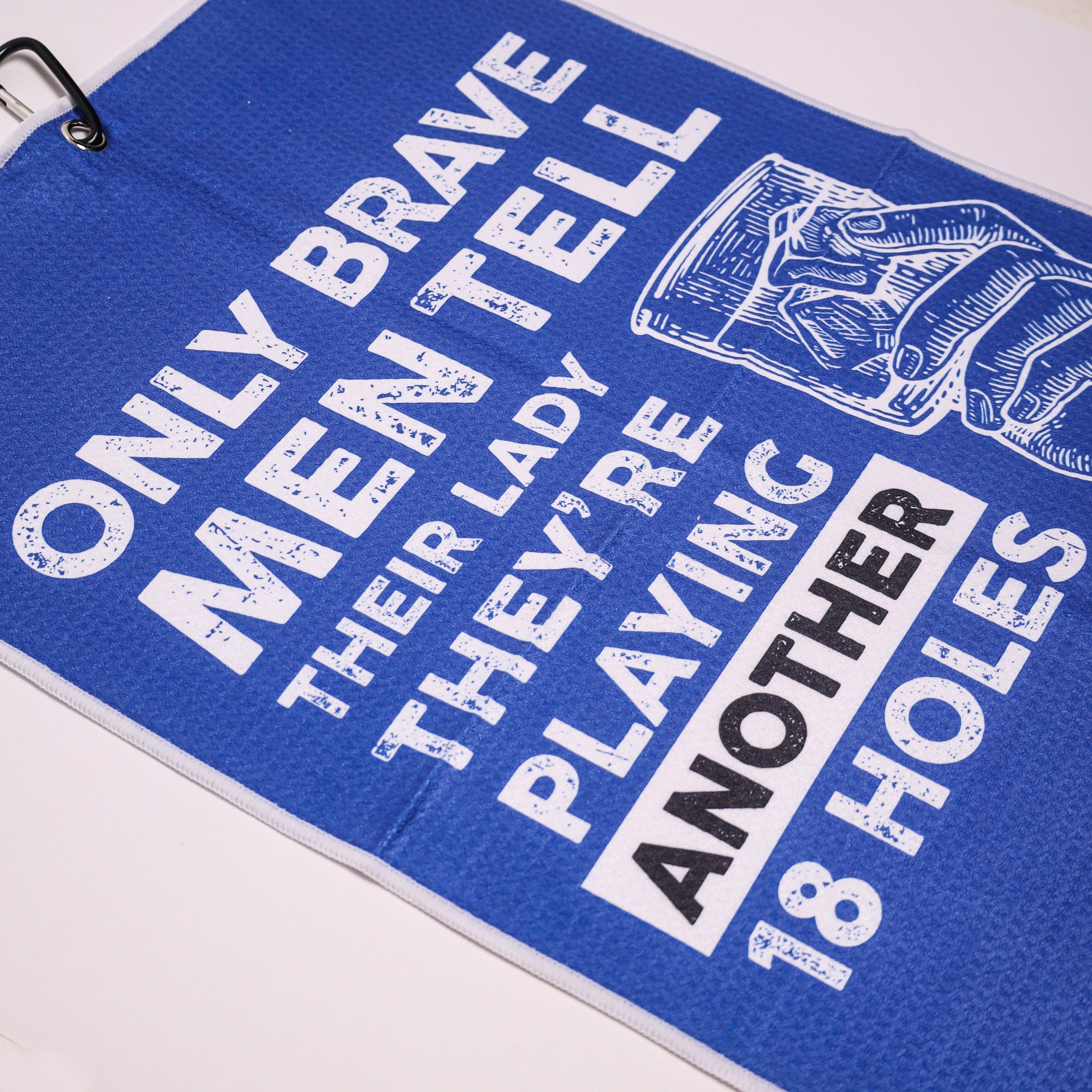 CA Waffle Golf Towels | Brave Men
