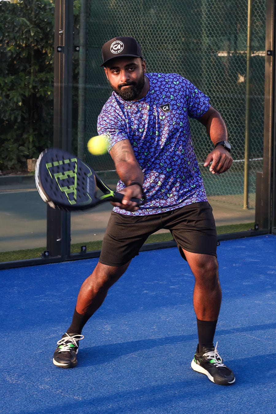 CA Padel Shirt | Blue Berries