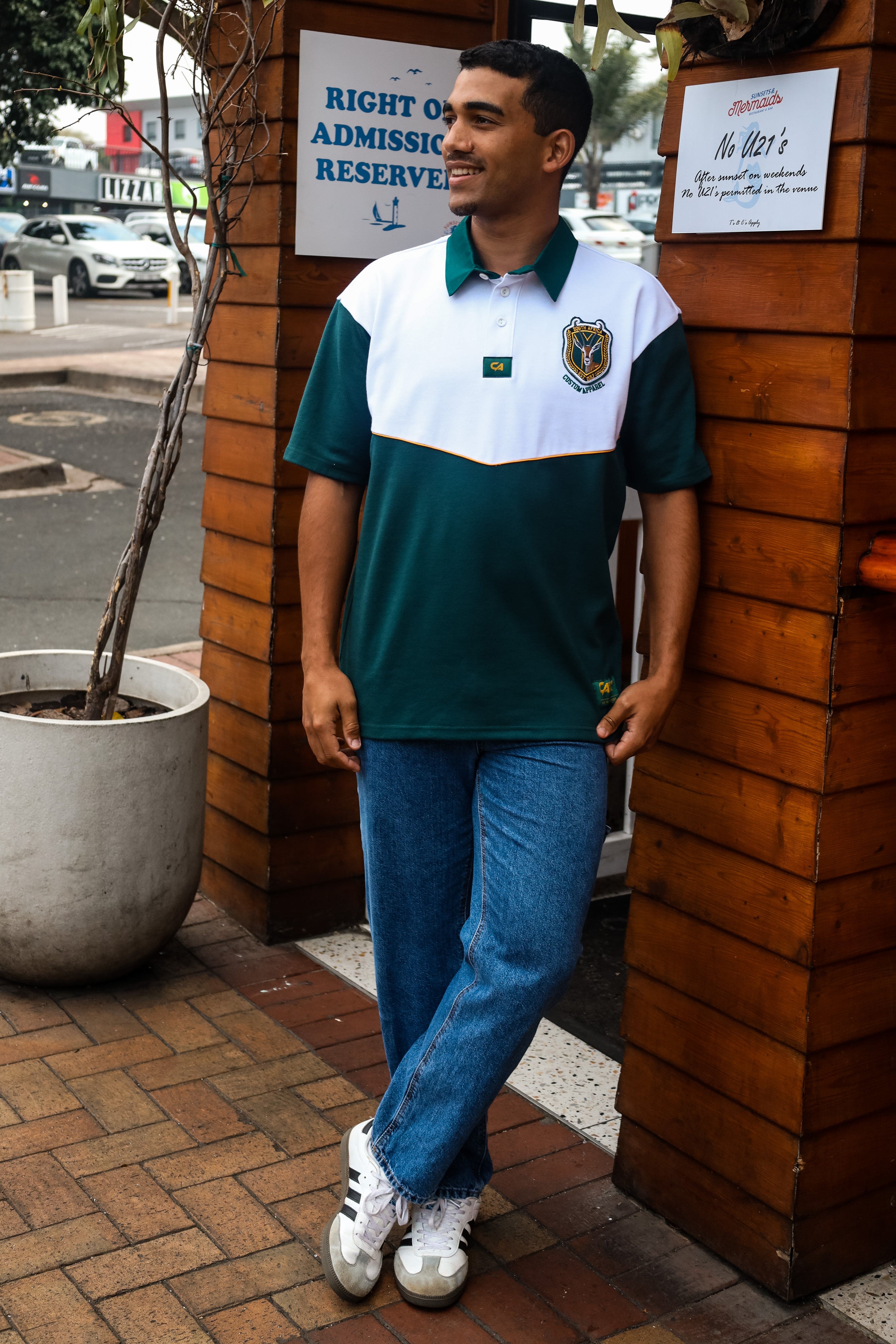 CA Supporters Jersey S/S | Gold Stripe