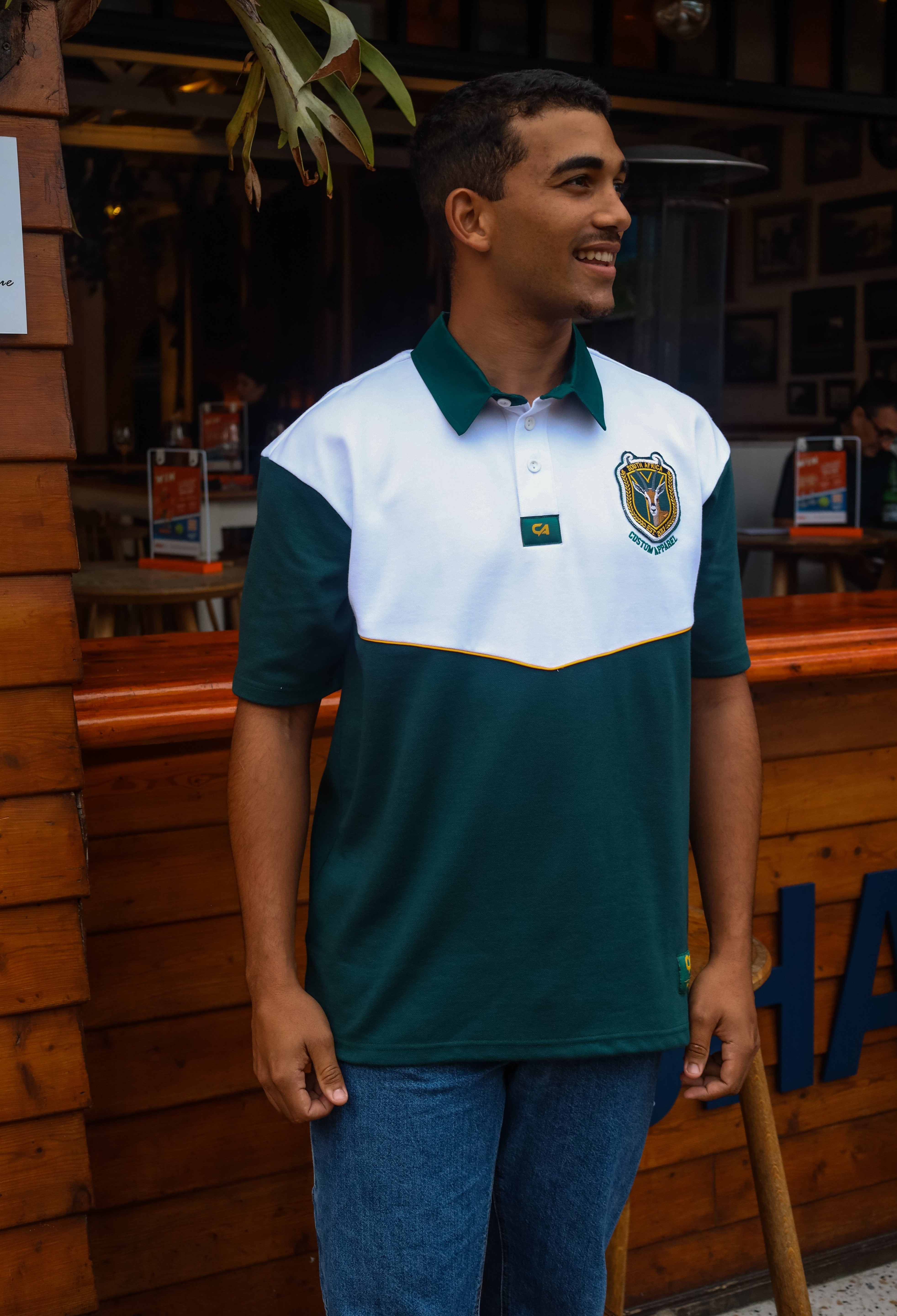 CA Supporters Jersey S/S | Gold Stripe