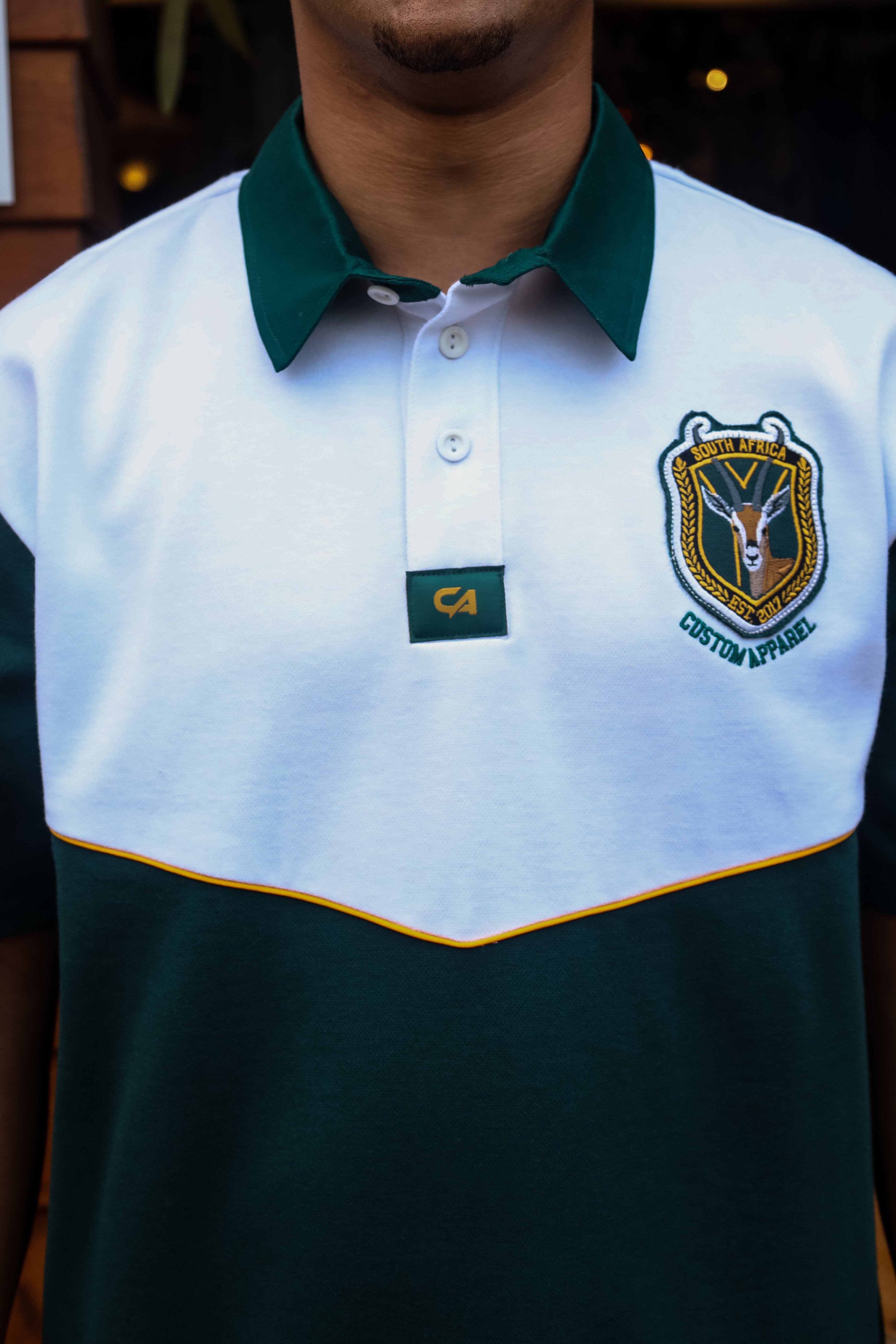 CA Supporters Jersey S/S | Gold Stripe