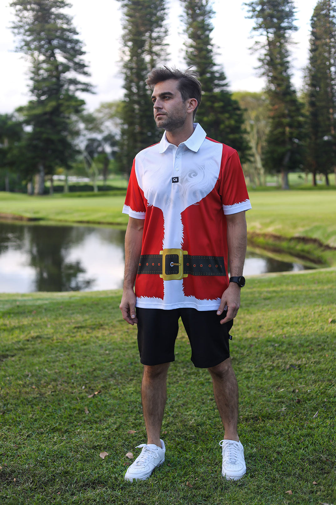 Funky Golf Shirt | Santa's Shirt