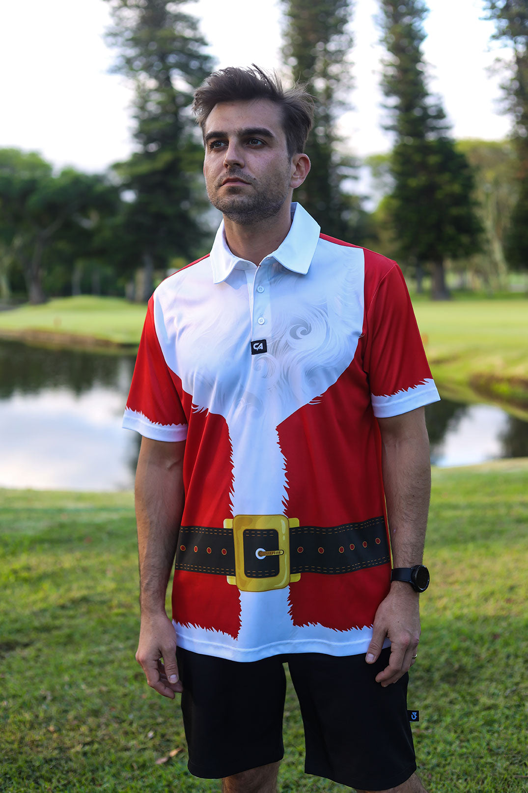 Funky Golf Shirt | Santa's Shirt