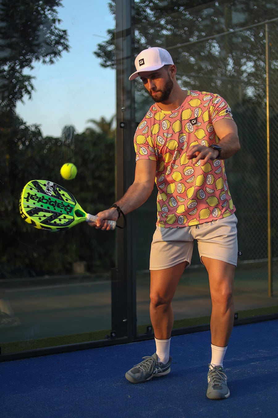 CA Padel Shirt | Peachy Lemons
