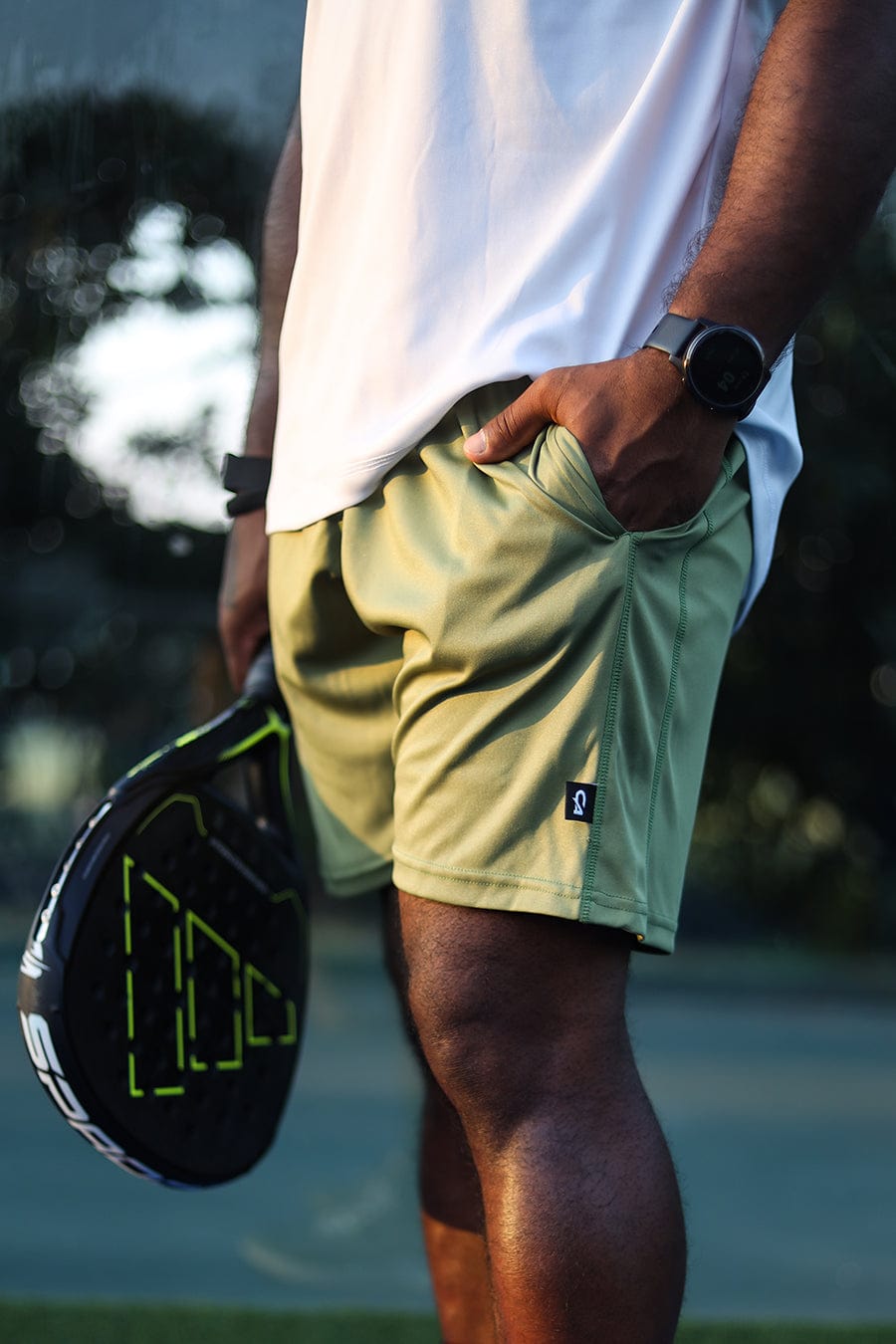 CA Padel Shorts | Olive