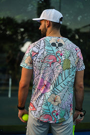 CA Padel Shirt | Pastel Jungle