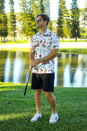 CA Funky Golf Shirt | Jingle Bell Drive