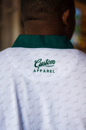 CA Supporters Cotton Golfer L/Sleeve | White Ubunye