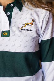 CA Ladies Supporters Cotton Golfer L/Sleeve | White Ubunye