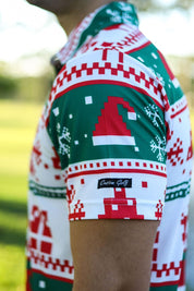 CA Funky Golf Shirt | Reindeer Season