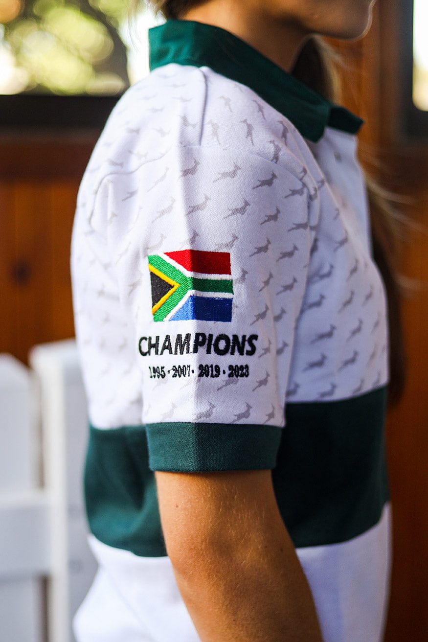 CA Ladies Supporters Cotton Golfer | White Ubunye
