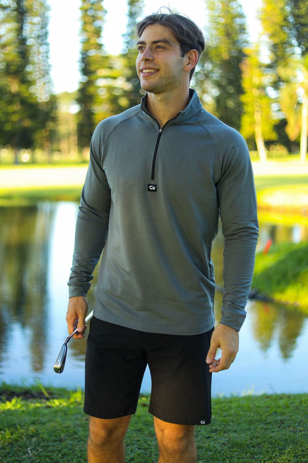CA Apex Golf Jersey | Shadow Grey
