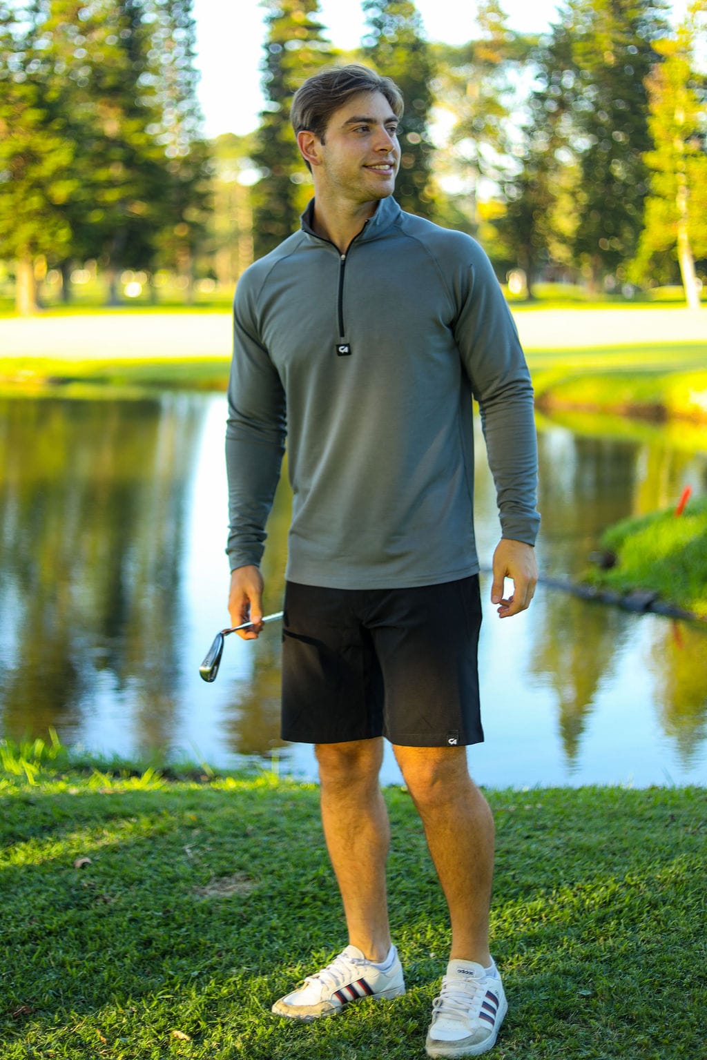 CA Apex Golf Jersey | Shadow Grey