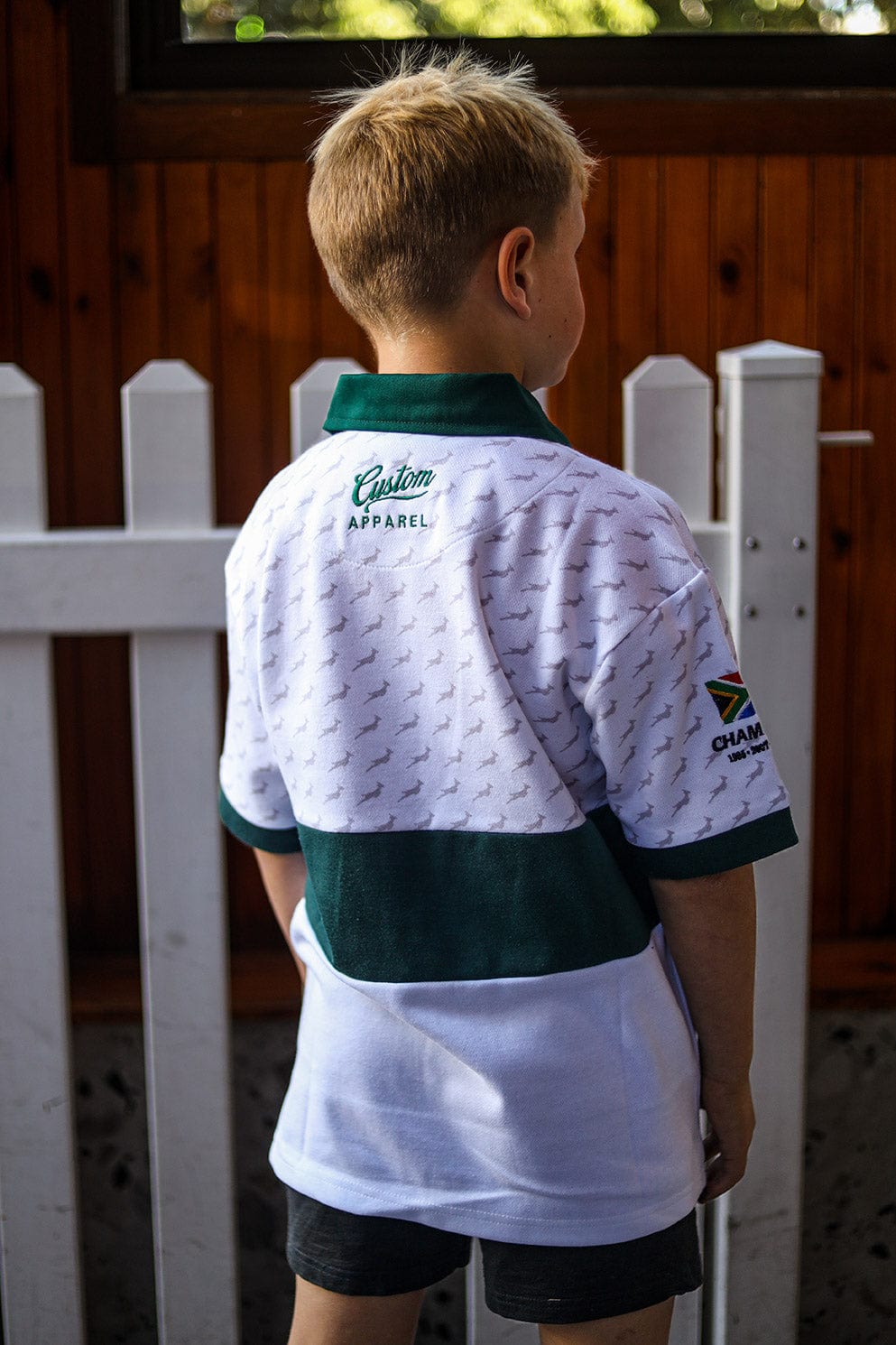 CA JNR Supporters Cotton Golfer | White Ubunye