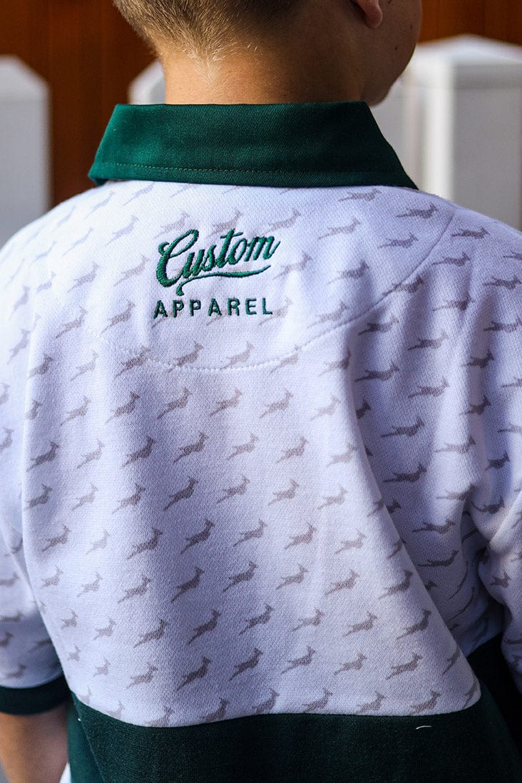 CA JNR Supporters Cotton Golfer | White Ubunye