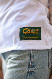 CA Ladies Supporters Cotton Golfer L/Sleeve | White Amandla