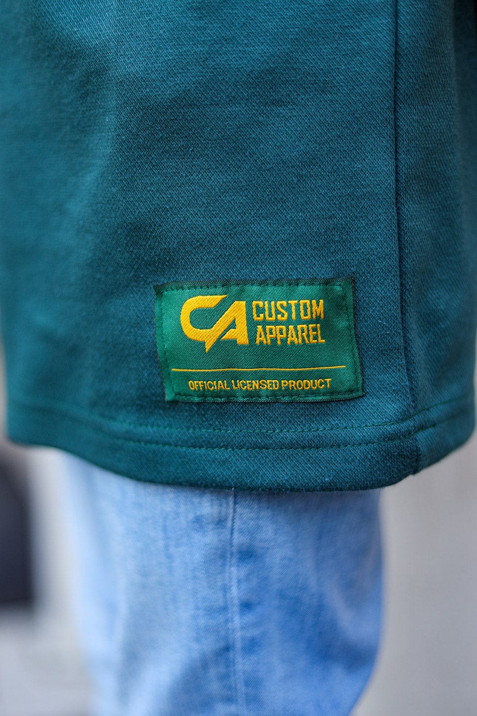 CA JNR Supporters Cotton Golfer | Green Amandla
