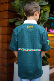 CA JNR Supporters Cotton Golfer | Green Amandla