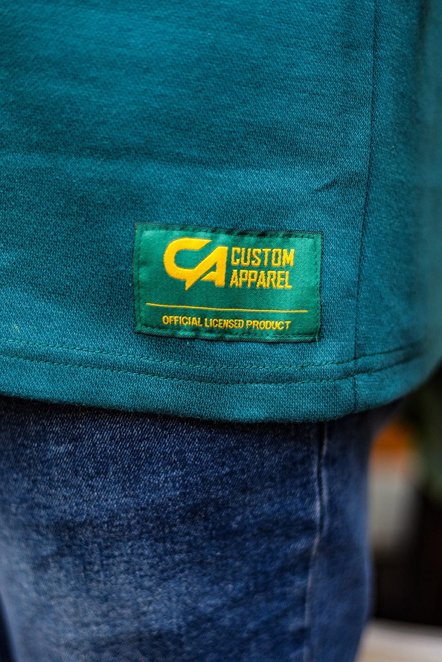 CA Supporters Cotton Golfer L/Sleeve | Green Amandla
