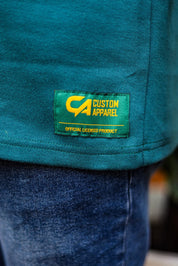 CA Supporters Cotton Golfer L/Sleeve | Green Amandla