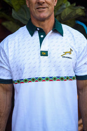 CA Supporters Cotton Golfer | White Amandla