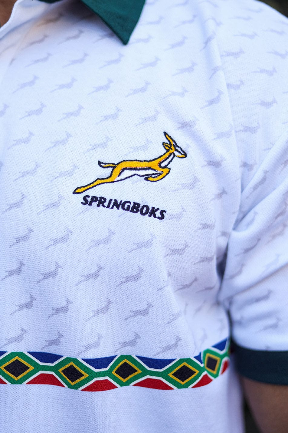CA Supporters Cotton Golfer | White Amandla