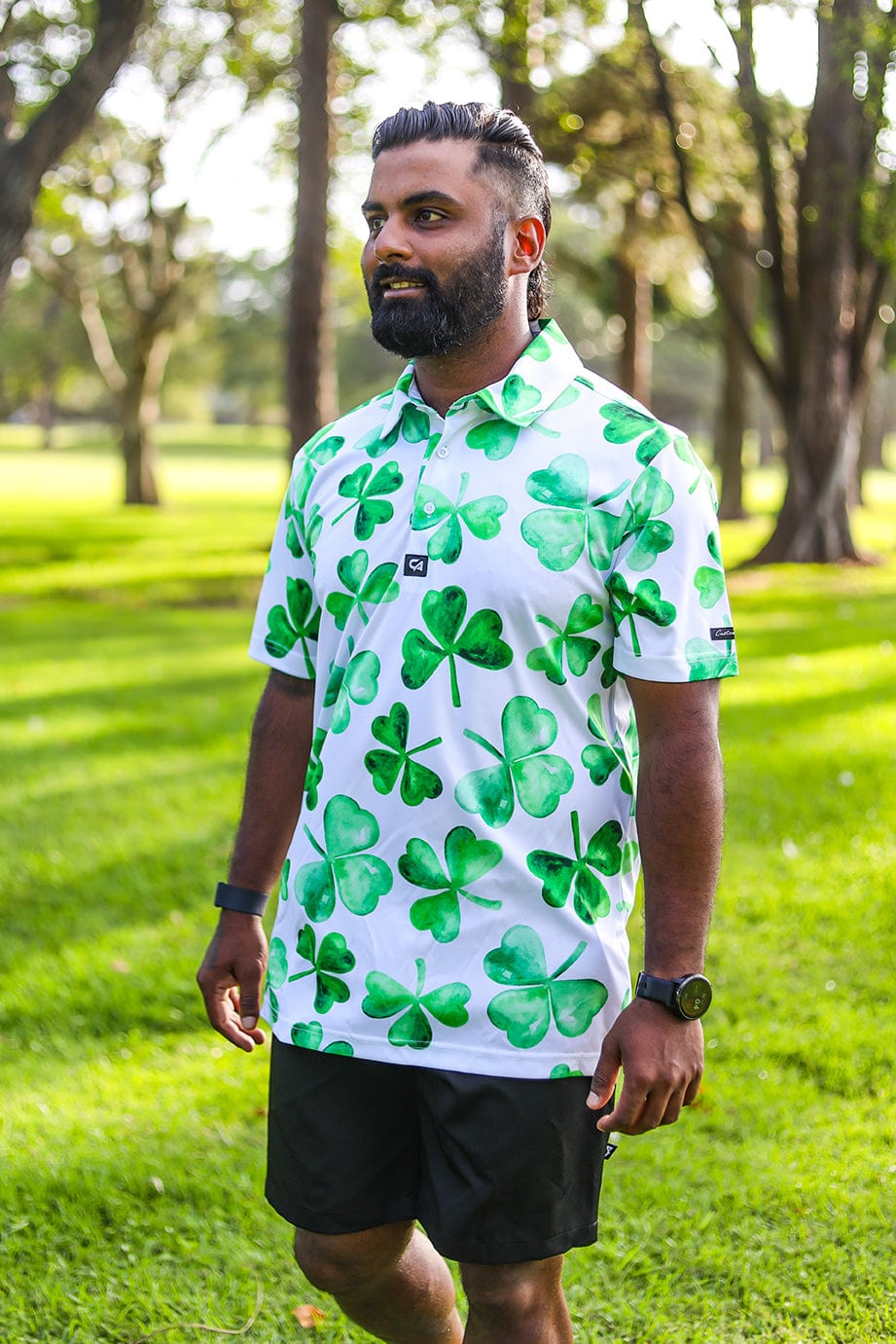 CA Funky Golf Shirt | Fresh Luck