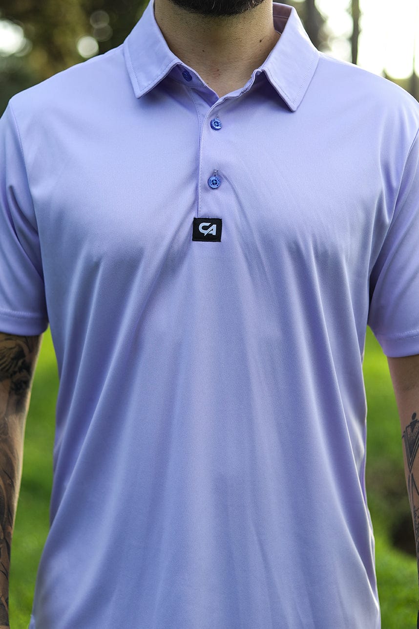 CA Iconic Golf Shirt | Lavender