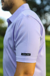 CA Iconic Golf Shirt | Lavender