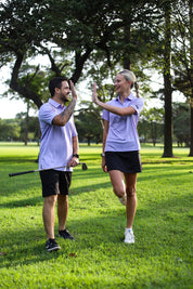 CA Iconic Golf Shirt | Lavender