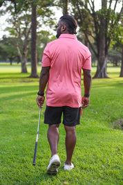 CA Iconic Golf Shirt | Watermelon