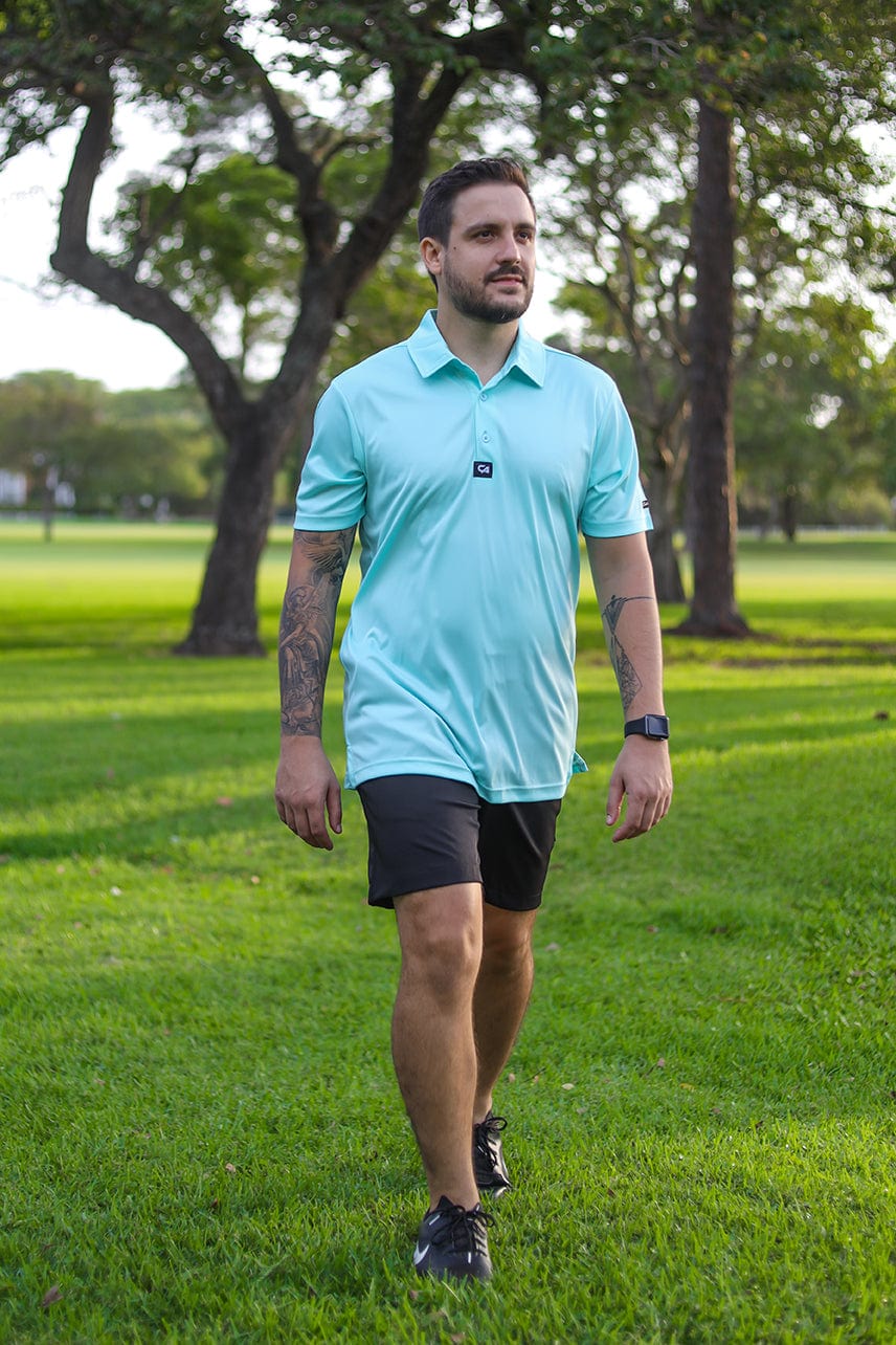 CA Iconic Golf Shirt | Mint