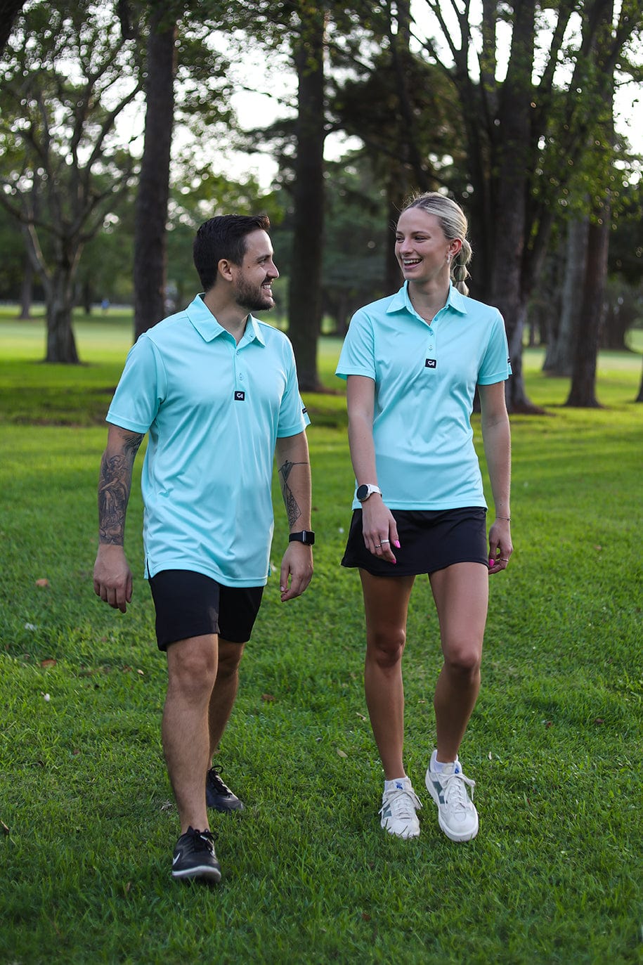 CA Iconic Golf Shirt | Mint