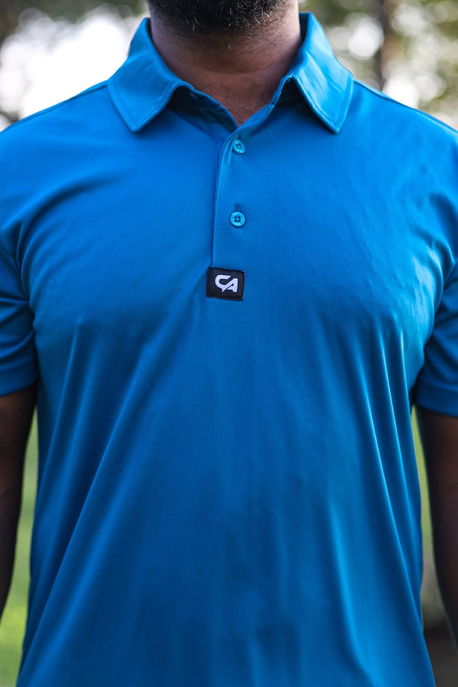 CA Iconic Golf Shirt | Dark Teal