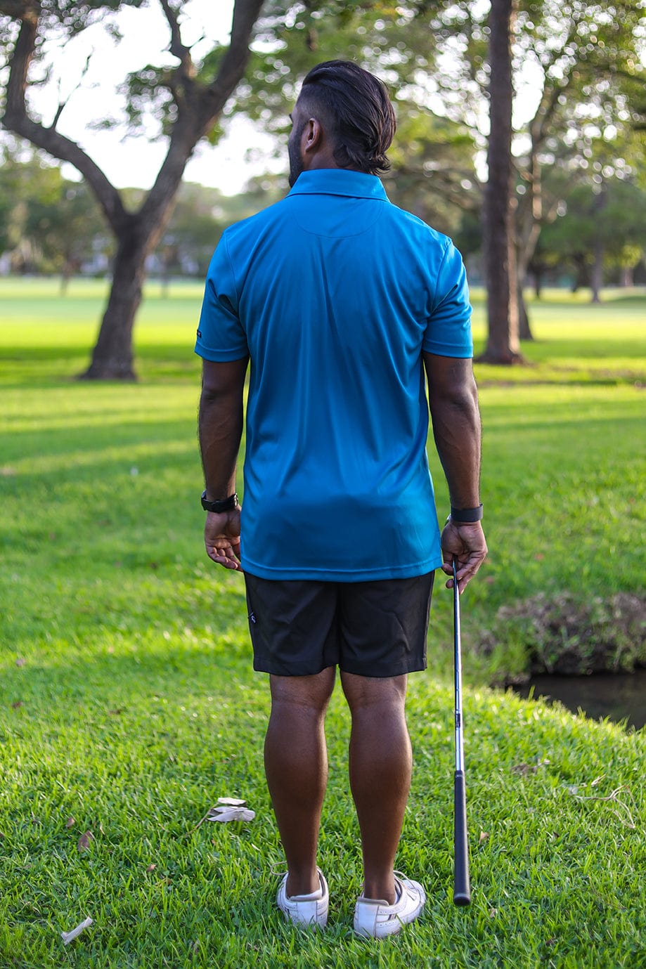 CA Iconic Golf Shirt | Dark Teal