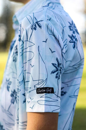CA JNR Funky Golf Shirt | Island Lines