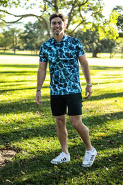 CA Funky Golf Shirt | Water Hazard