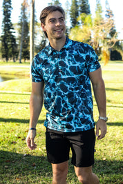 CA Funky Golf Shirt | Water Hazard