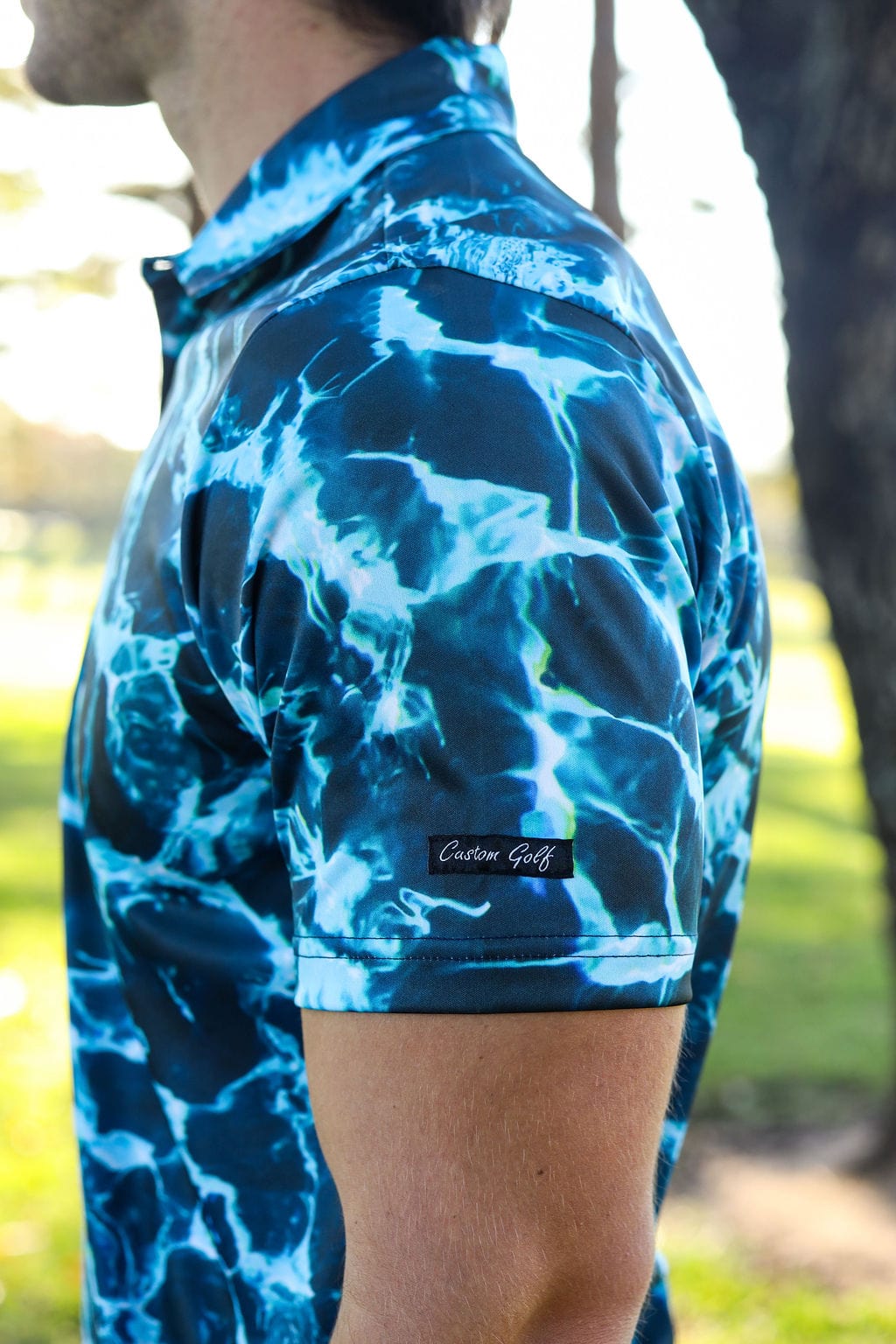 CA Funky Golf Shirt | Water Hazard