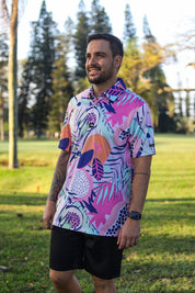 CA Funky Golf Shirt | Palm Fruits